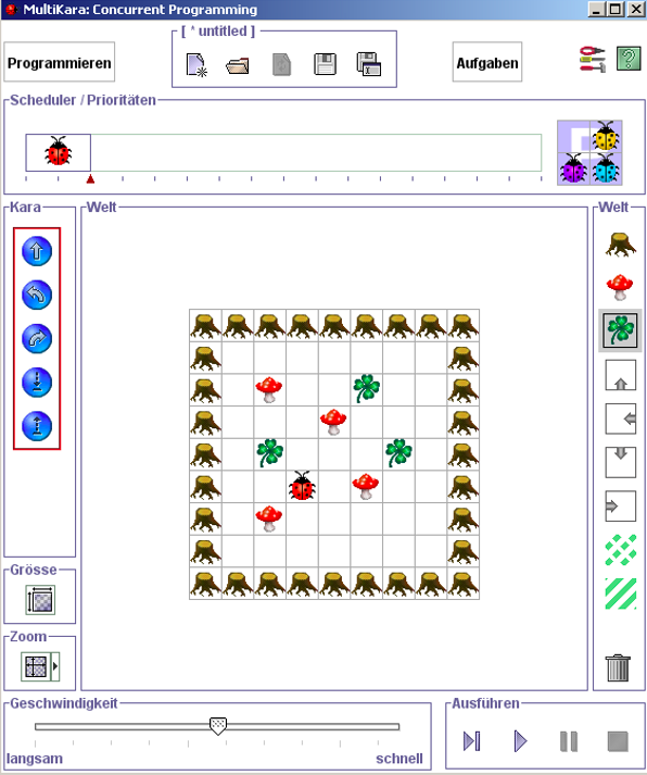 Zwischen Marienkäfern und Bauklötzen